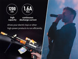 Xtar AAA 1,5V 1200mWh (ca. 750mAh) (Micro, LR03) Li-Ionen-Akku (Wiederaufladbar) mit *Indikator