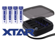 Xtar BC4 – Ladegerät + 4x AA (Mignon) LR6 1,5V Li-Ion Akkus