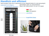 Xtar L8 – Ladegerät + 16x AA (Mignon) LR6 1,5V Li-Ion Akkus
