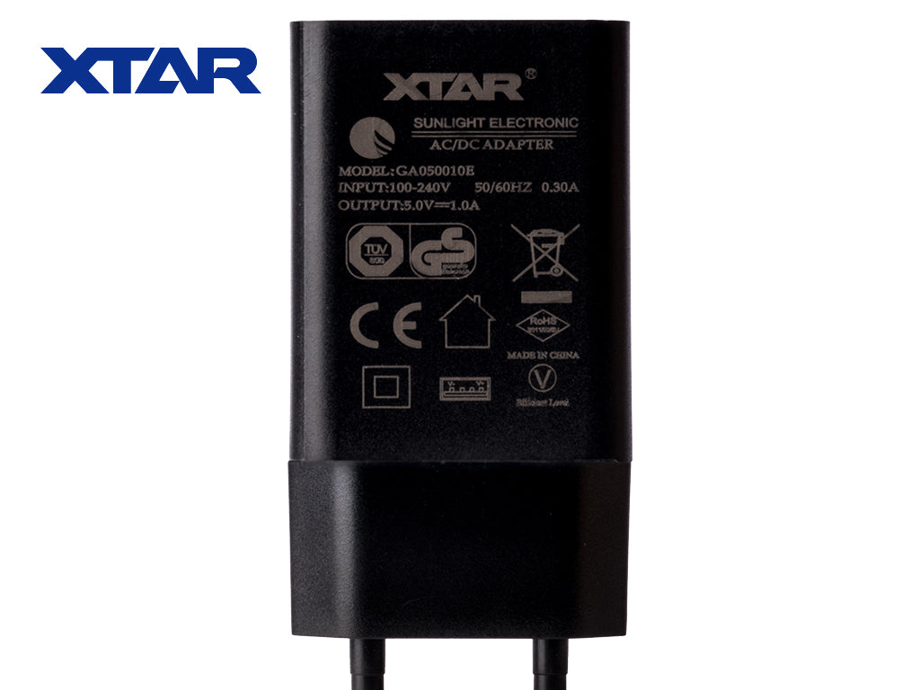 XTAR USB-Adapter 5V 1000mA Universal AC Netzteil