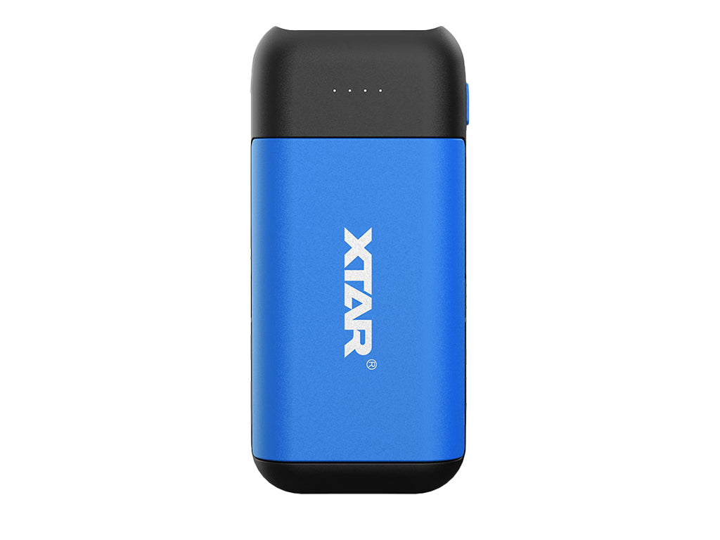 Xtar PB2C - Reise-Ladegerät & Powerbank für zwei 18650 Akkus