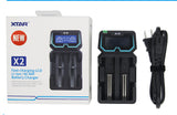 Xtar X2 – Ladegerät für Lithium Ionen 3,6-3,7V und Ni/MH 1,2V Akkus