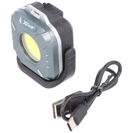 Xcell Work Akku-LED-Leuchte Cube, 500 Lumen, 4 Farbtemperaturen, 6 Modi