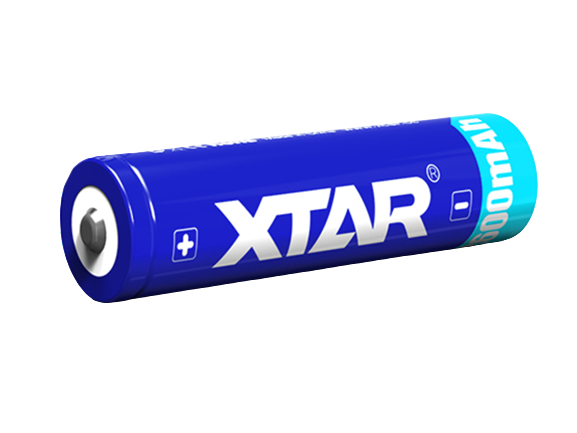 XTAR 18650 Li-Ion-Akku mit 2600mAh 3,6V - 3,7V