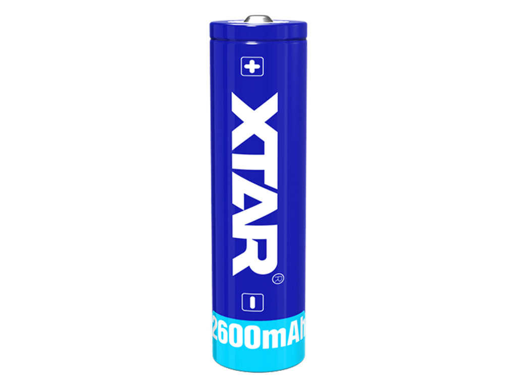XTAR 18650 Li-Ion-Akku mit 2600mAh 3,6V - 3,7V
