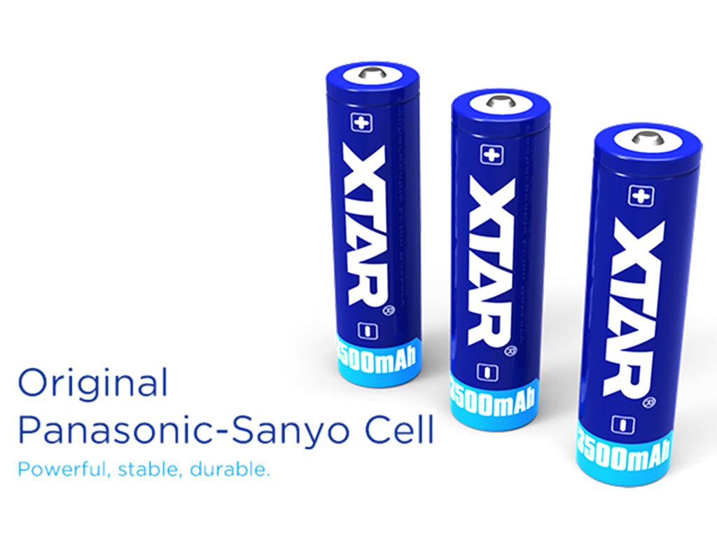 XTAR 18650 3500mAh 3,6V - 3,7V Li-Ion-Akku