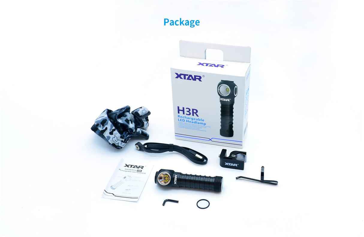 Xtar MAGNEMITE Kopflampe H3R Stirnlampe