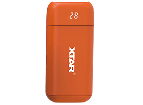 Xtar PB2 - 2-Schacht handliche Li-Ion Akku Reiseladegerät & Powerbank