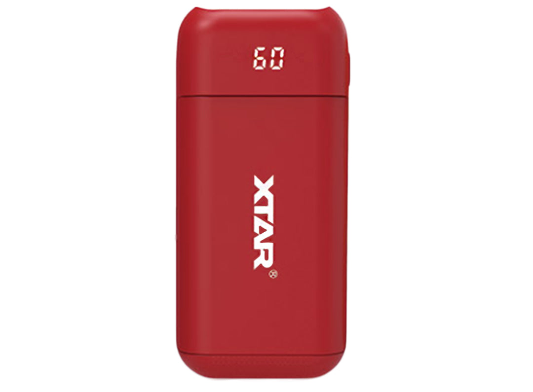 Xtar PB2 - 2-Schacht handliche Li-Ion Akku Reiseladegerät & Powerbank