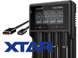 Xtar VC4SL QC3.0 - Ladegerät für Li-Ion 3,6V - 3,7V und NIMH 1,2V Akkus