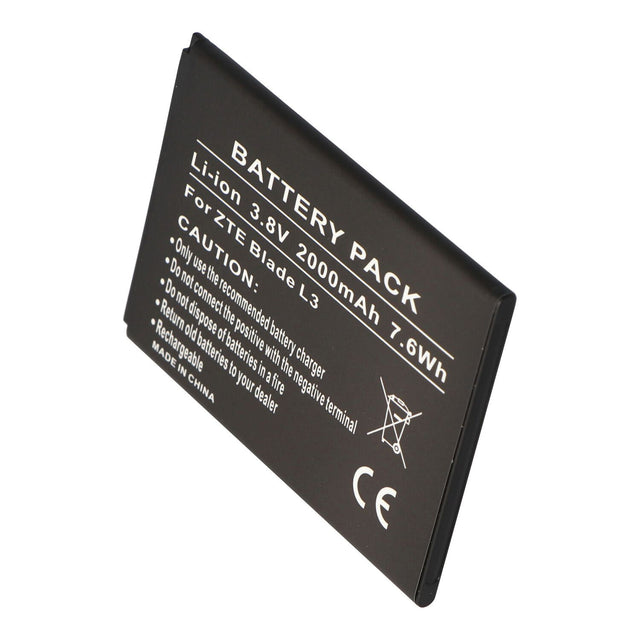 ZTE Blade L3 Akku Li3820T43P3h785439 Nachbau Akku