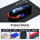 9000mAh / 4S / EC5
