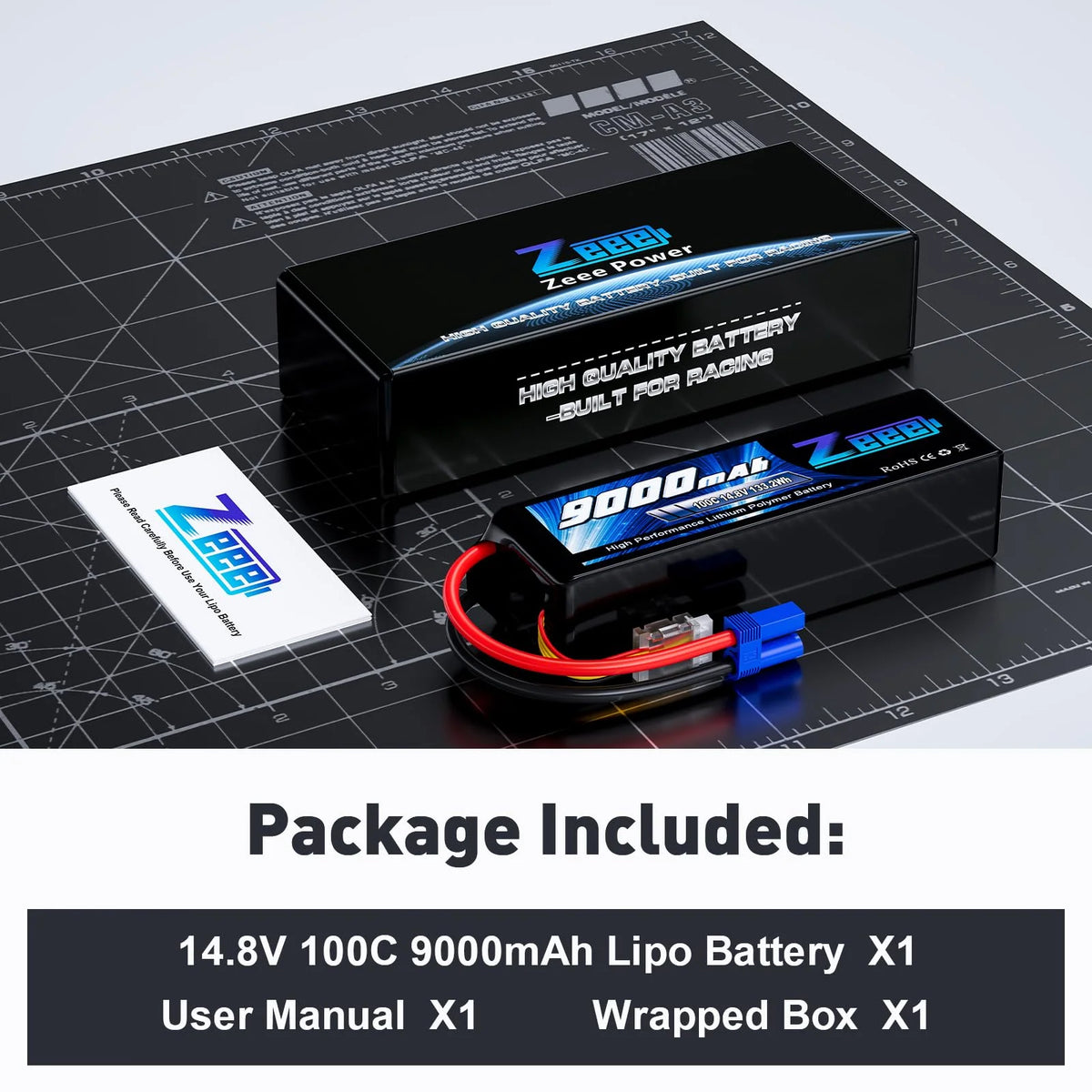 9000mAh / 4S / EC5