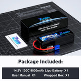 9000mAh / 4S / EC5