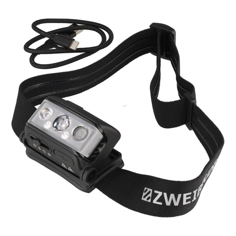 Zweibrüder Kopflampe ZB5H mit 1.000 Lumen / 200 Metern und Autofokus