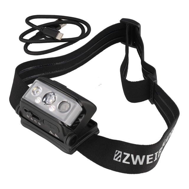 Zweibrüder Kopflampe ZB5H mit 1.000 Lumen / 200 Metern und Autofokus