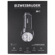Zweibrüder ZB8T mit 4.000 Lumen 340 m Reichweite, Autofokus, Ladestation