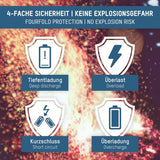 Ansmann Li-Ion 18650 3,7V 2600mAh mit Micro-USB mit Schutzbeschaltung