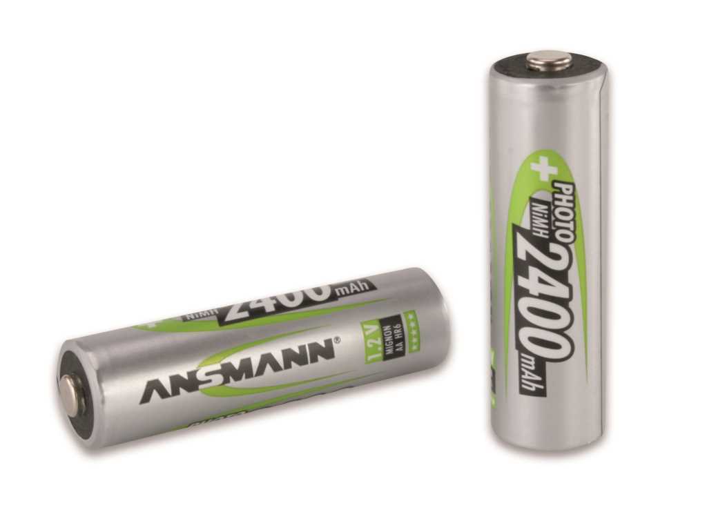 Ansmann NiMH-Akku Mignon 2400mAh Photo 2er Blister