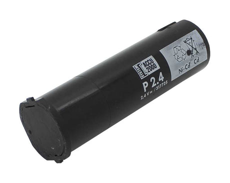 AccuCell Zellentausch Werkzeugakku NiMH 2,4V 2,0Ah passend für AEG Accu 2000 P2.4 317725