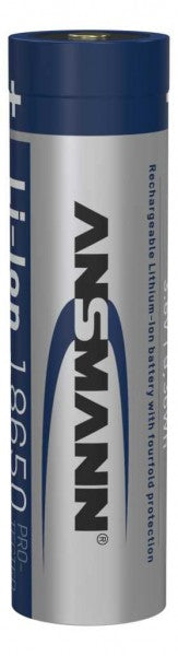 Ansmann Li-Ion 18650 3,67 3400mAh Micro-USB Ladebuchse mit Schutzbeschaltung