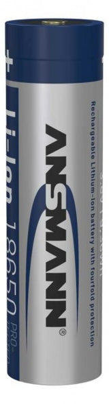 Ansmann Li-Ion 18650 3,67 3400mAh Micro-USB Ladebuchse mit Schutzbeschaltung