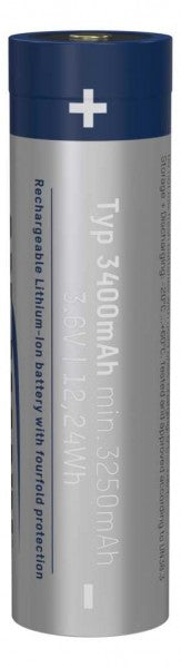 Ansmann Li-Ion 18650 3,67 3400mAh Micro-USB Ladebuchse mit Schutzbeschaltung