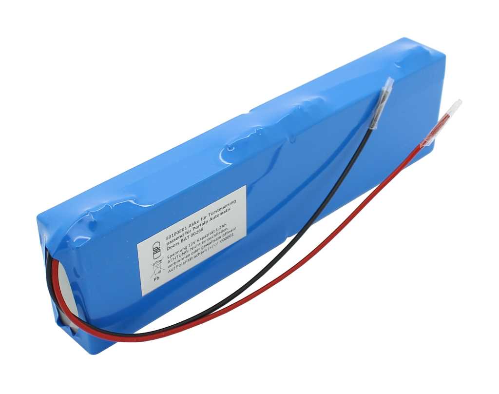 AccuCell Akku für Türsteuerung Pb 12V 1,2Ah passend für Portalp Automatic Doors BAT 00268