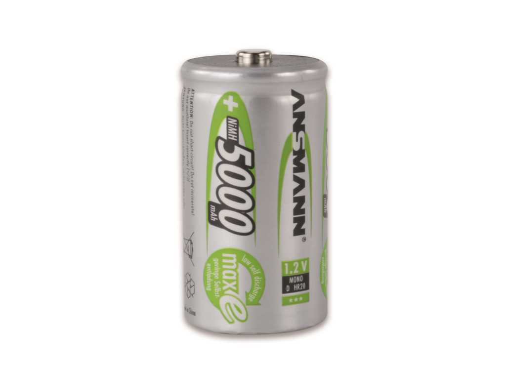 Ansmann NiMH-Akku Mono 5000mAh