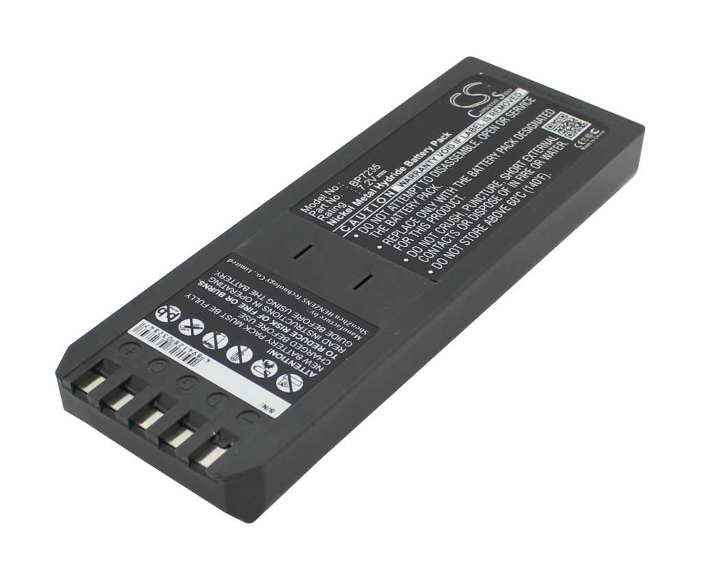AccuCell Messgeräteakku NiMH 7,2V 2500mAh ersetzt Fluke BP7235
