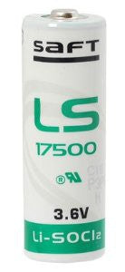 Saft LS 17500 - 3,6V Lithium Batterie 3600mAh