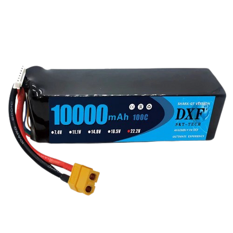 DXF 6S 22,2 V 100C 10000 mAh Soft Case Akku mit XT60 Anschluss
