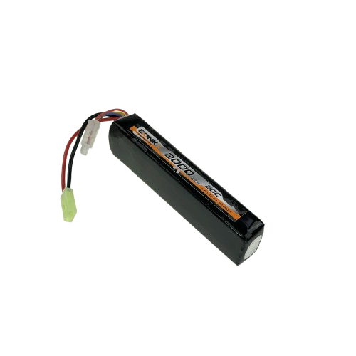 Bonka Airsoft Lipo Akku 2000mAh 3S 11,1V 20C-1-Mini Tamiya