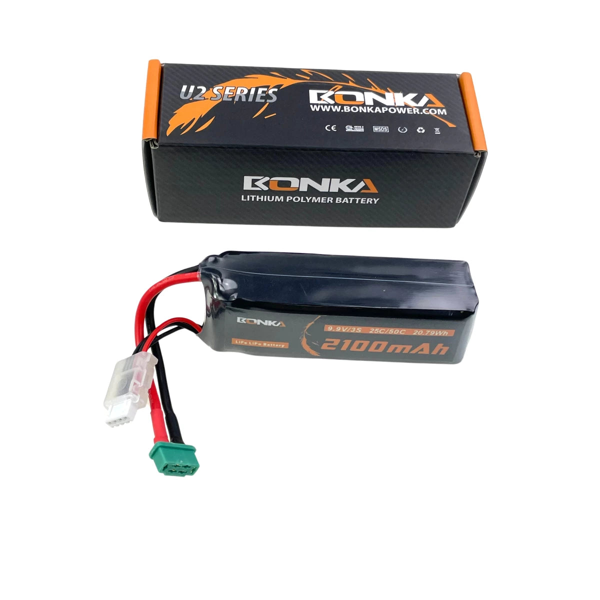 Bonka 3S 2100mAh 9,9V 3S 25C MPX Female LiFePo