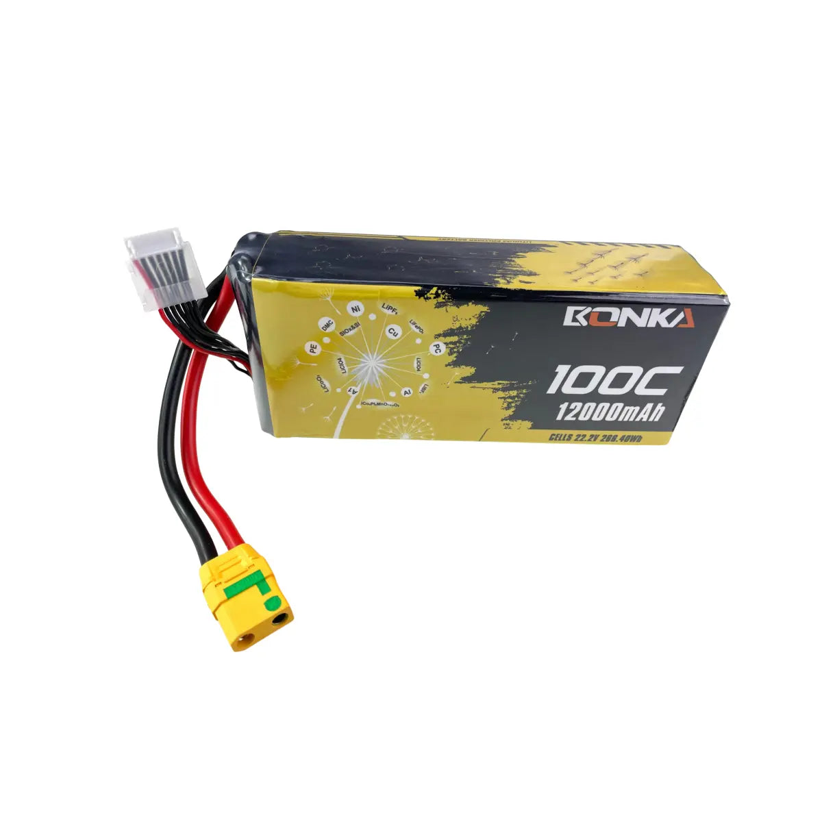 12000mAh / 6S / XT90 Antiblitz