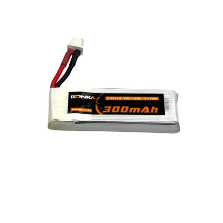 Bonka Lipo Akku 300mAh 3,7V 1S 75C/150C FPV BT2.0 Ultralight