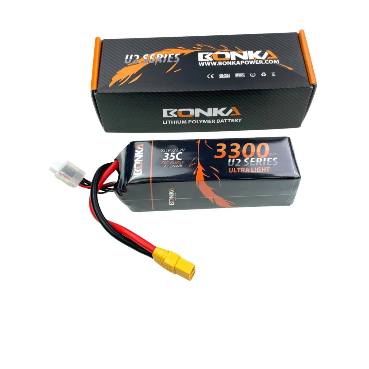 3300mAh / 6S / XT90