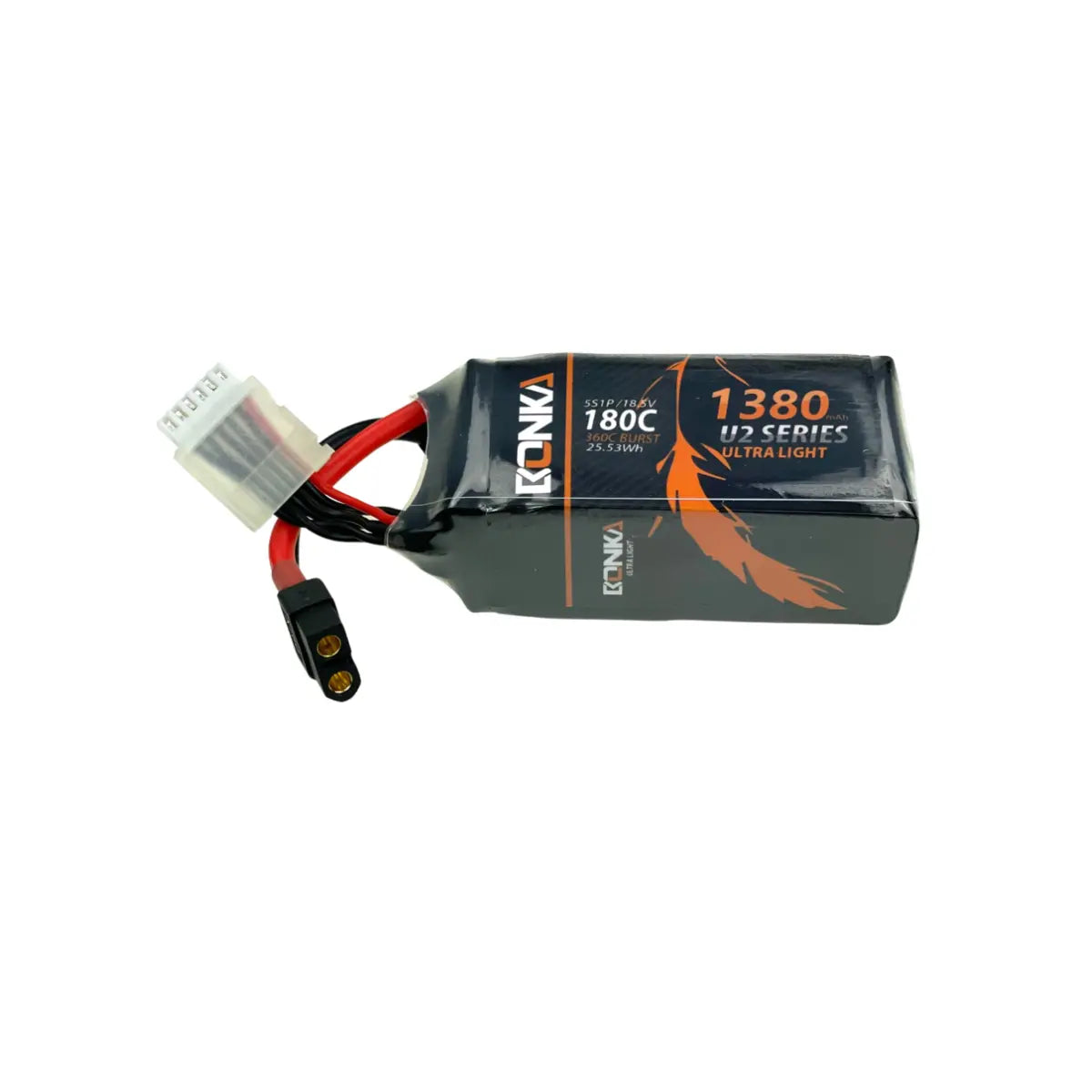 Bonka Lipo Akku 1380mAh 18,5V 180C/360C FPV XT60