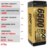 6500mAh / 4S / EC5