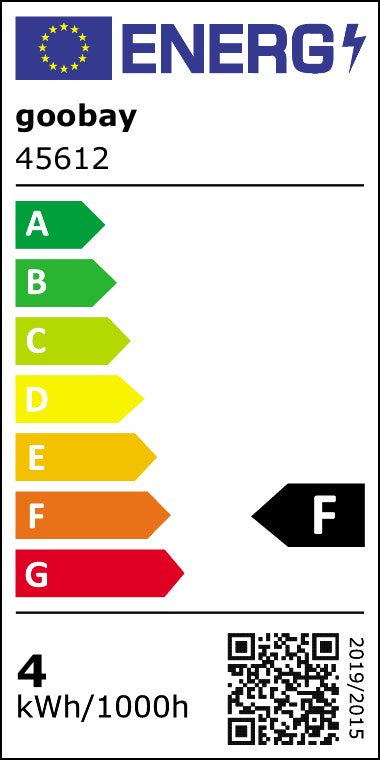 Goobay LED-Kerze, 3,8 W - Sockel E14, warmweiß, nicht dimmbar