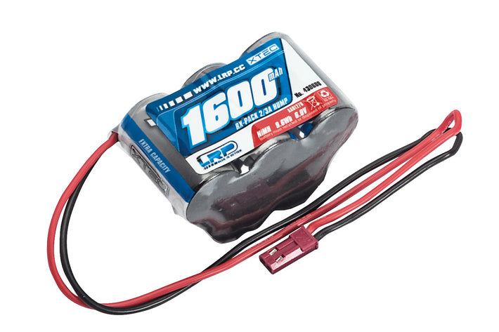 LRP XTEC RX-pack Hump 2/3A NiMH BEC 6.0V 1600mAh