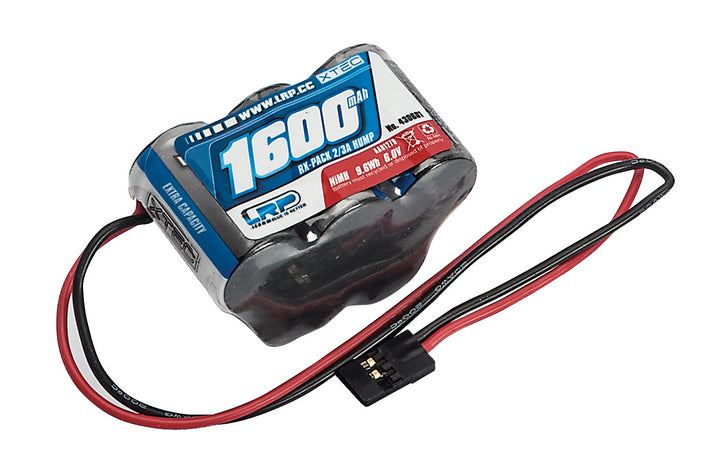 LRP XTEC RX-pack Hump 2/3A NiMH JR 6.0V 1600mAh