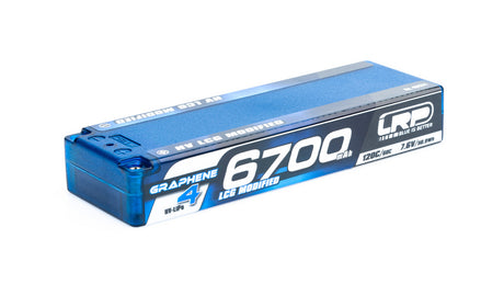 LRP HV LCG Modified GRAPHENE-4 2S 6700mAh Hardcase 7.6V 120C/60C