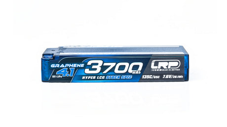 LRP HV Hyper LCG Stock Spec Shorty GRAPHENE-4.1 2S 3700mAh Hardcase 7.6V 135C/65C