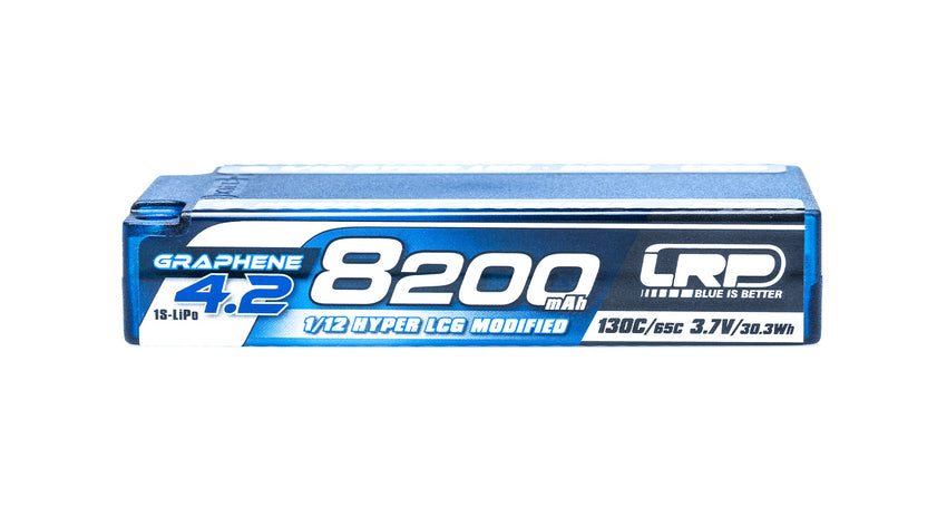 LRP 1/12 Hyper LCG Modified GRAPHENE-4.2 8200mAh Hardcase Akku - 3.7V - 130C/65C