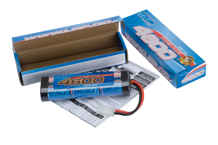 LRP Hyper Pack 4600 7.2V 6-Zellen Tamiya/JST Stecker NiMH