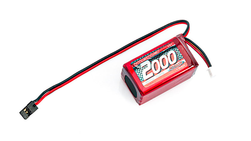 NOSRAM VTEC LiFePo 2000mAh RX-Pack 2/3A Hump 6.6V