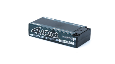NOSRAM HV LCG Stock Spec Shorty GRAPHENE-4 4100mAh Hardcase Akku - 7,6V LiPo - 135C/65C