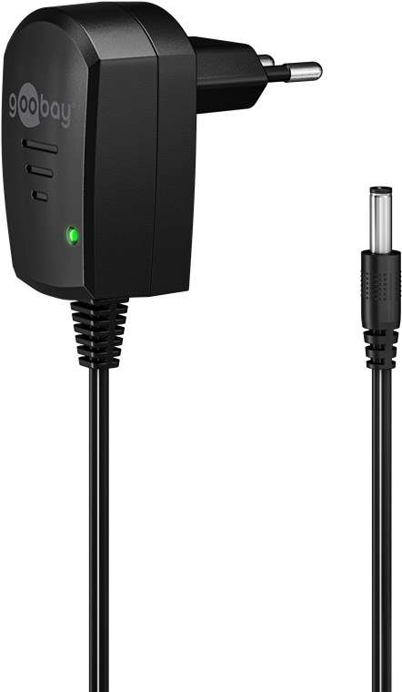 Goobay 5-V-Netzteil (5 W / 1,0 A) - mit DC-Stecker 5,5 mm x 2,1 mm