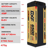 6500mAh / 4S / XT90